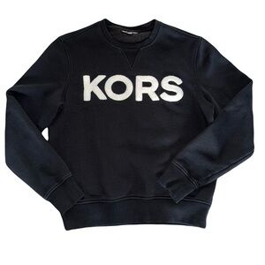 Michael Kors KORS Stretch Knit Sweatshirt Med Unisex Excellent Condition